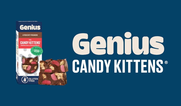 Genius Foods collabs with Candy Kittens on Rocky Roads launch 