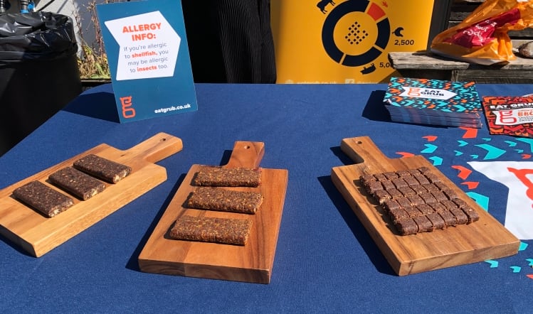 Protein bars get an insect twist