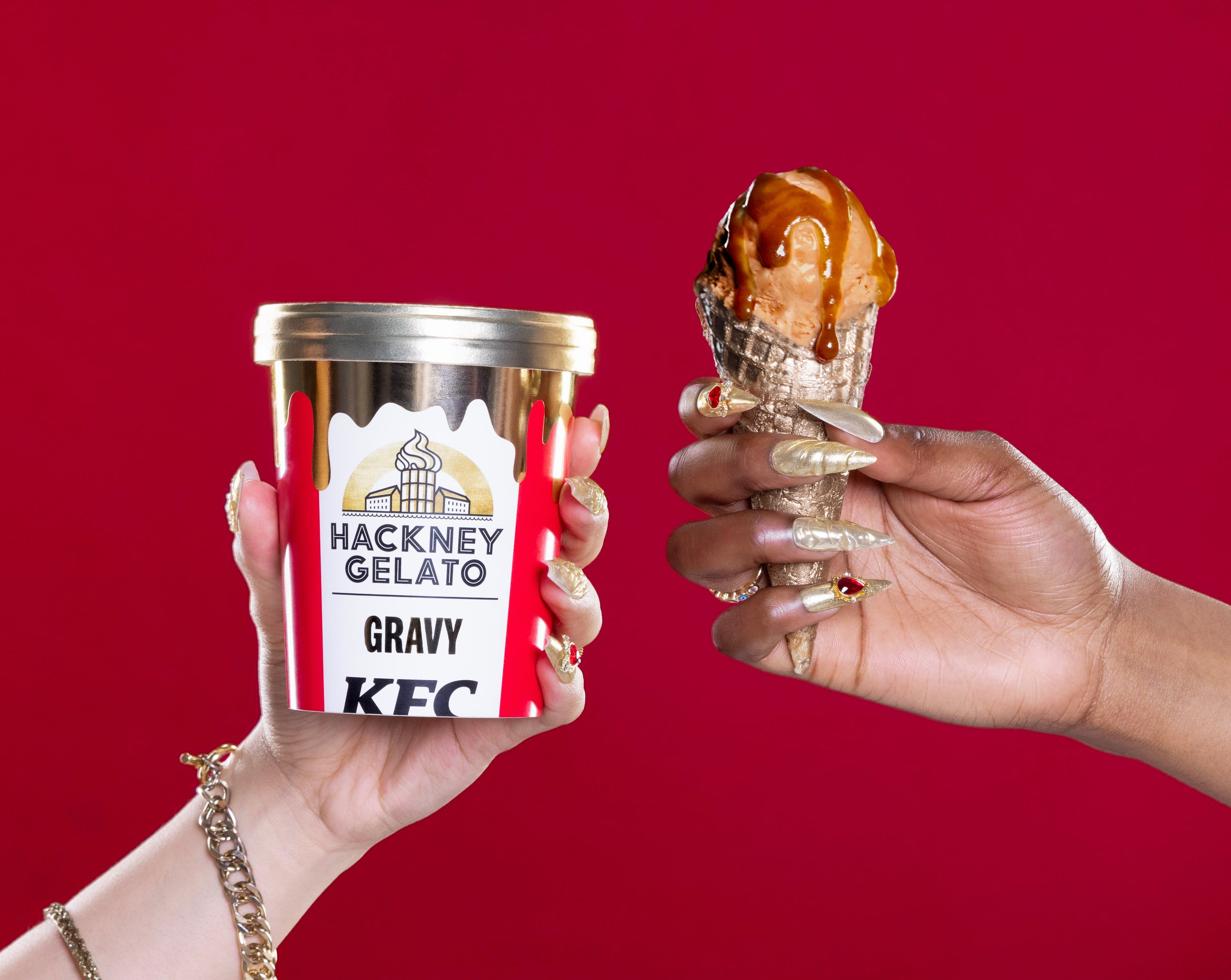 KFC Gravy Gelato