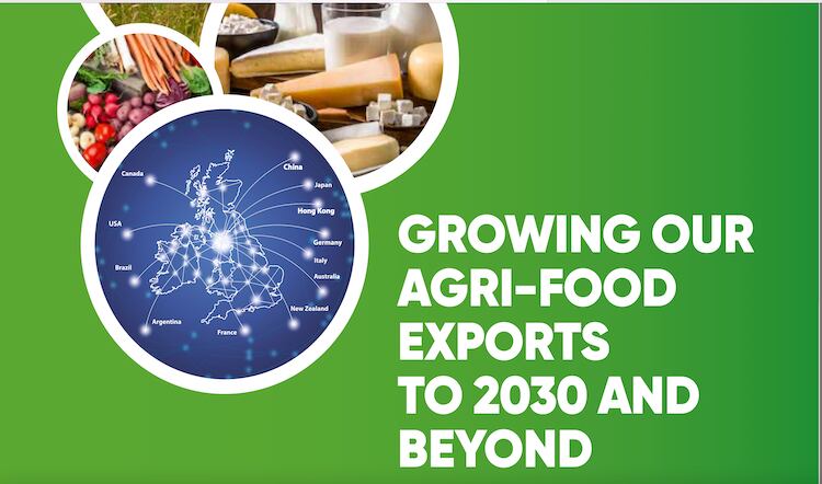 NFU wants to grow agri-food exports by 30% by 2030