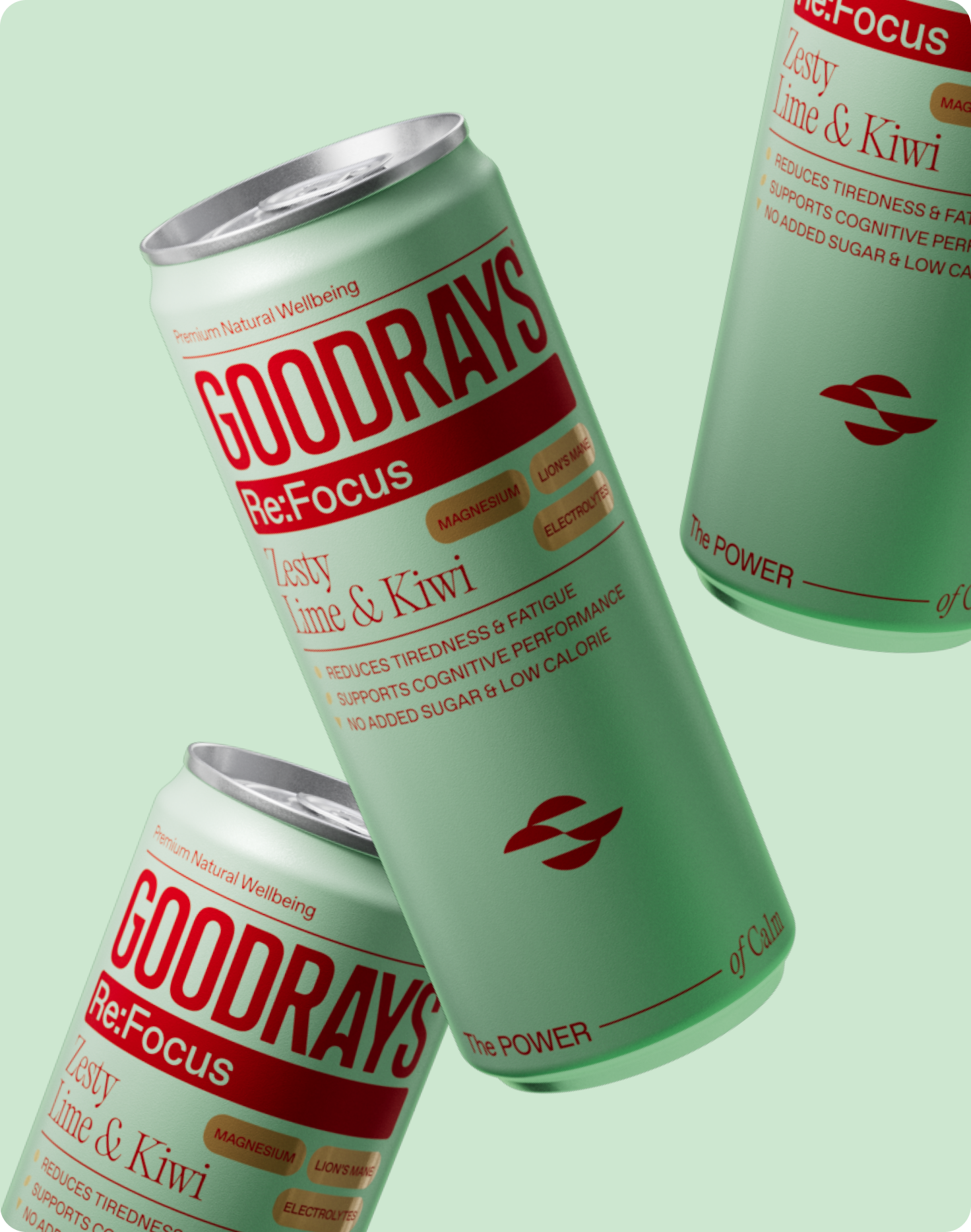 Goodrays has released its first non CBD drink, Re:Focus which contains lion’s mane, magnesium and electrolytes