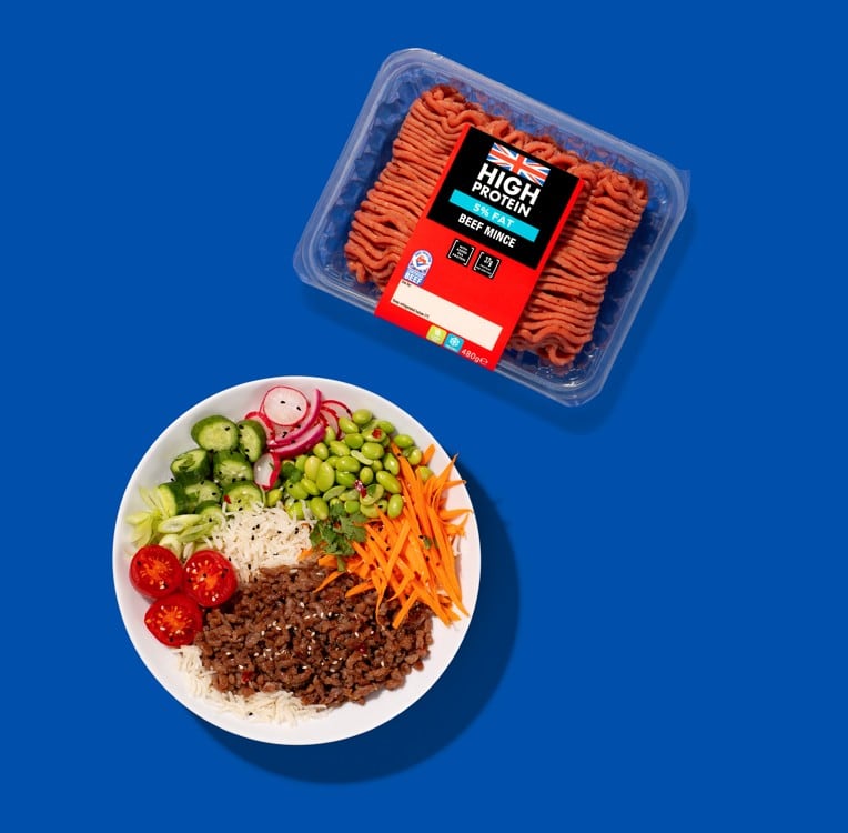 Protein power: Lidl to launch “first-of-its-kind” hybrid meat range
