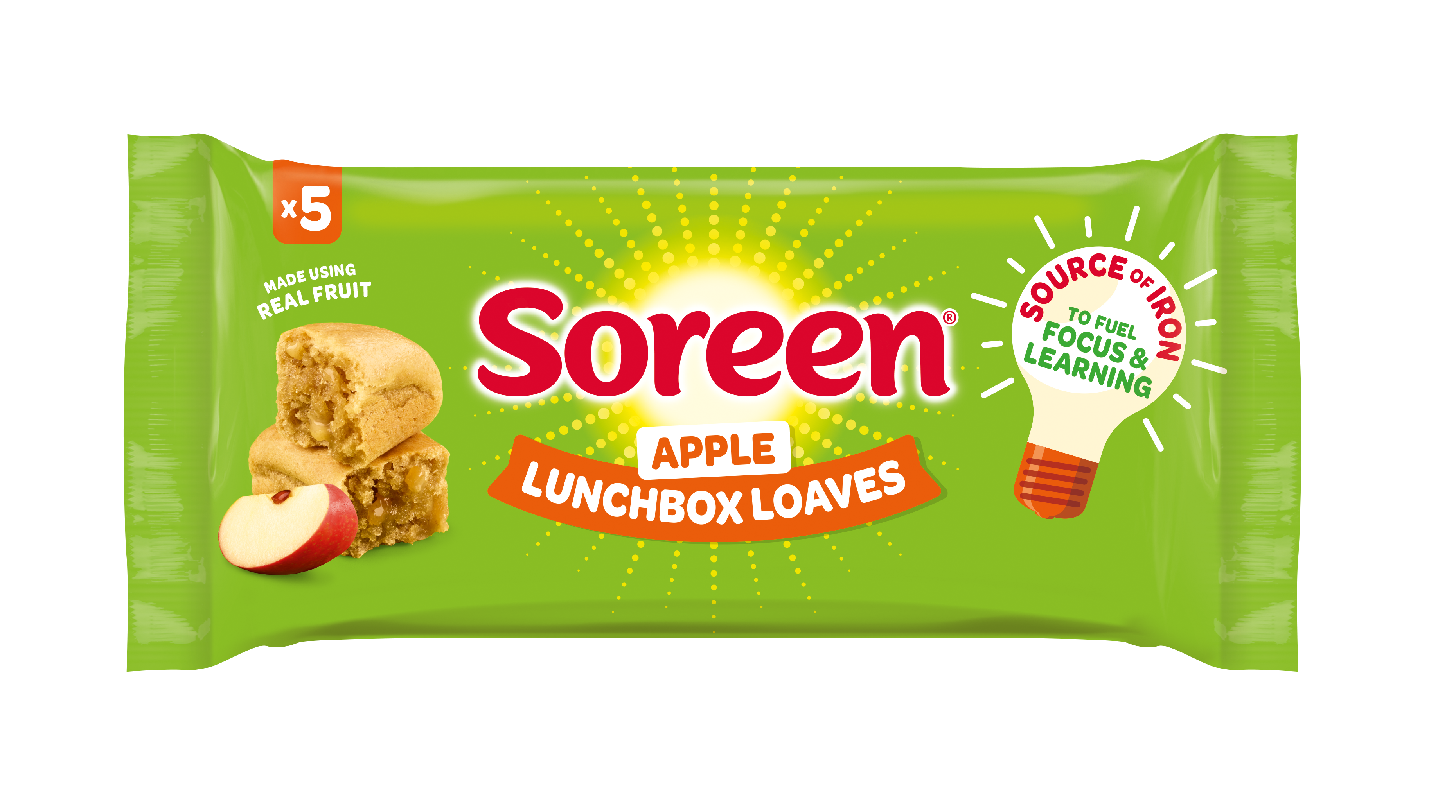 A malt loaf individual pack