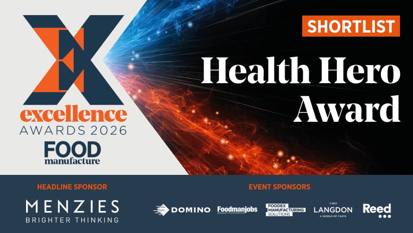 Who will be the Health Hero at the Food Manufacture Excellence Awards?