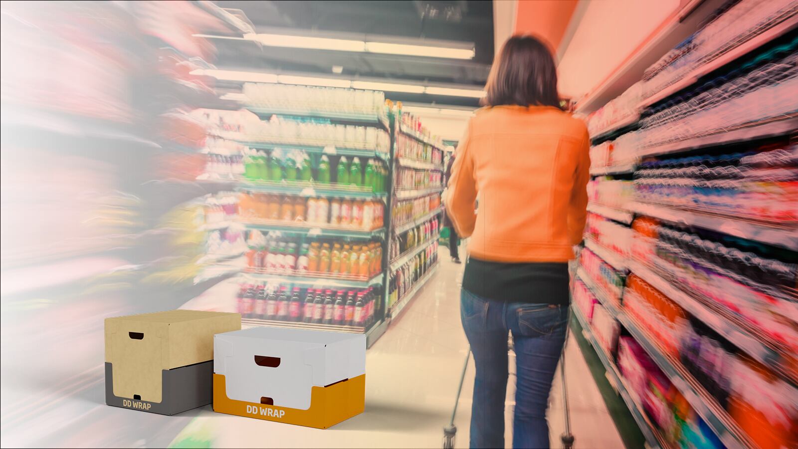 Singular piece carboard packaging designed to boost sustainability