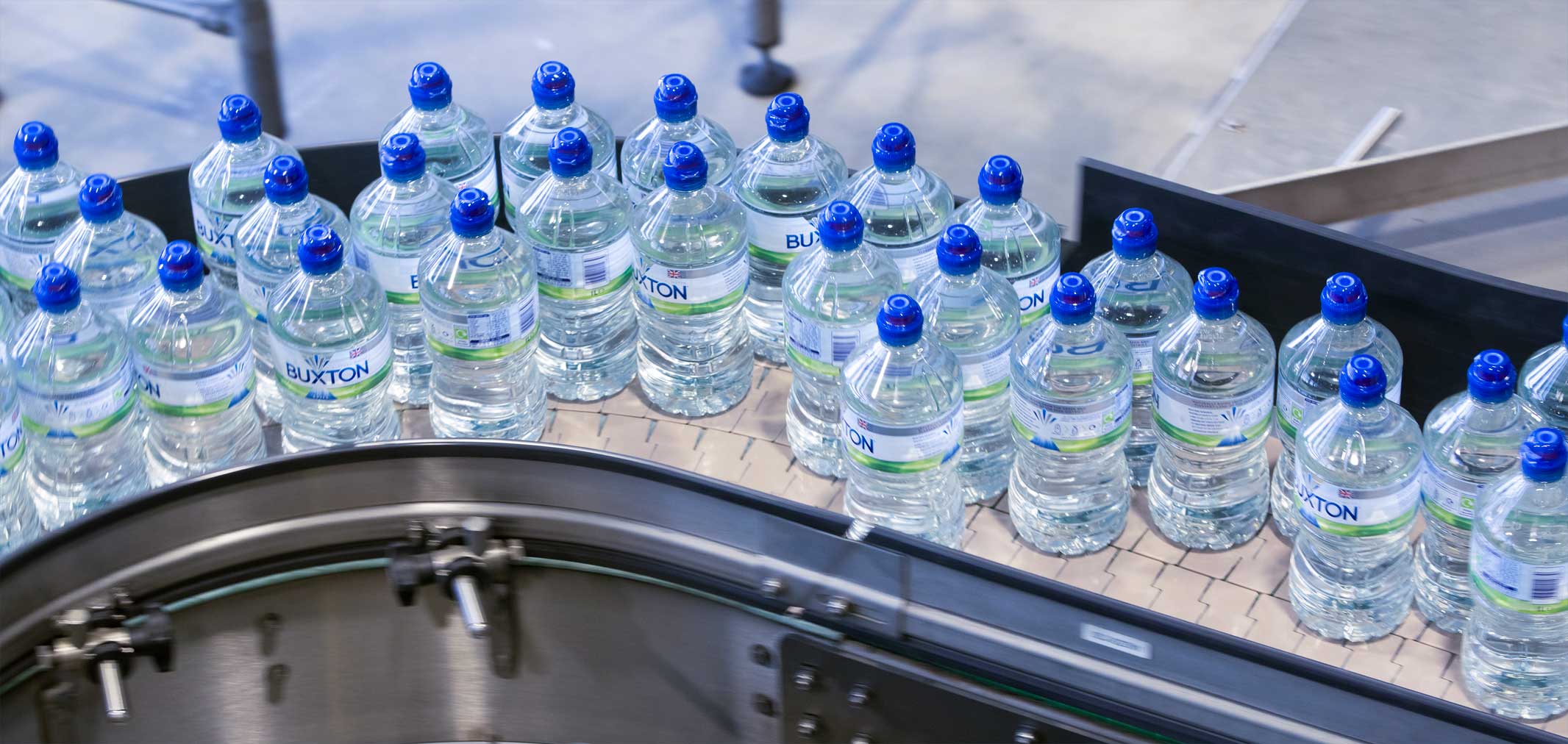 Buxton bottles to contain 100% recycled plastic