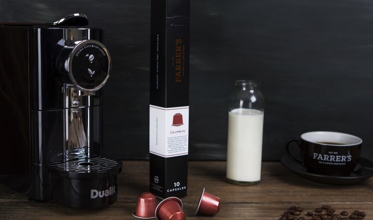 Coffee pod firm opts for aluminium packaging