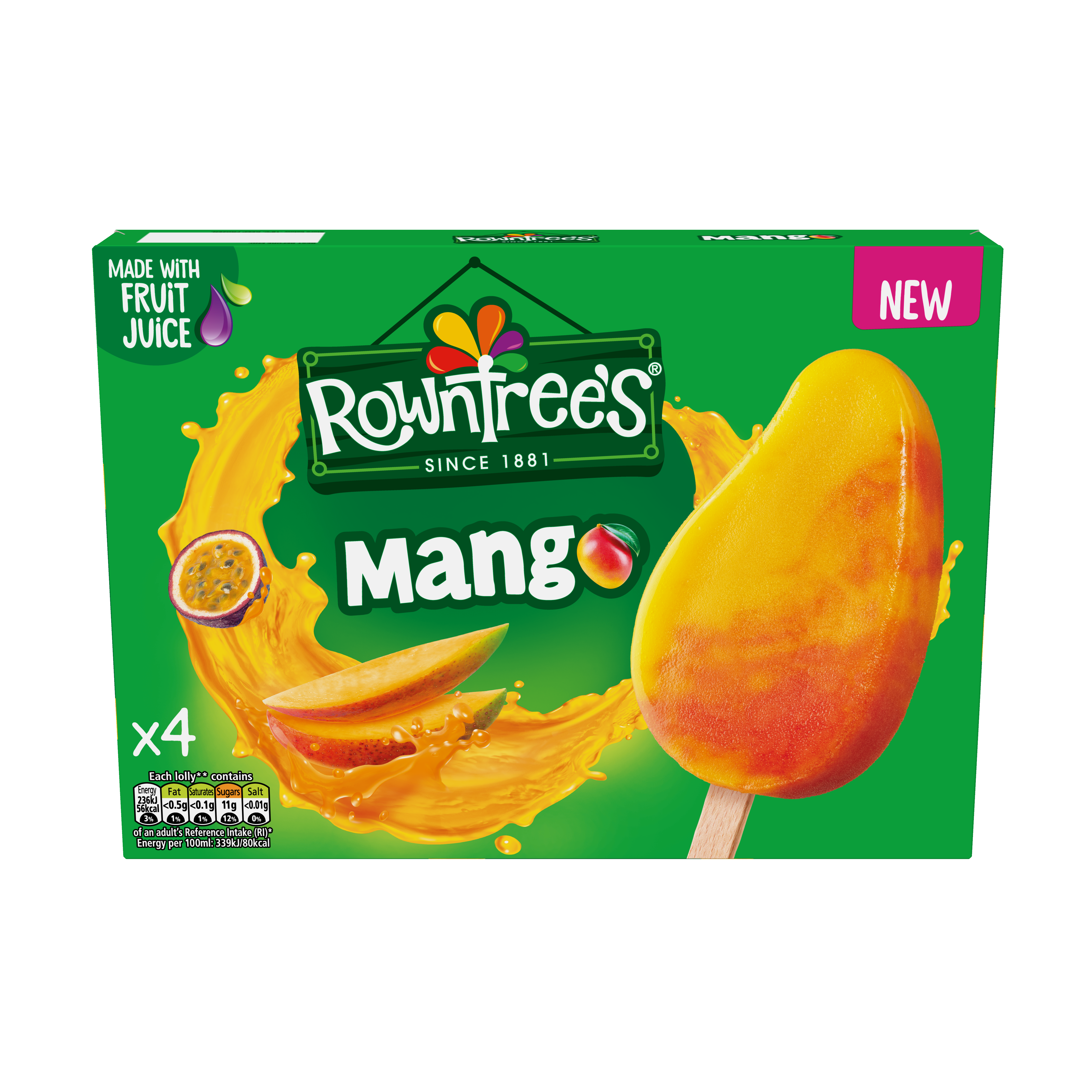 Rowntree's Mango ice lollies