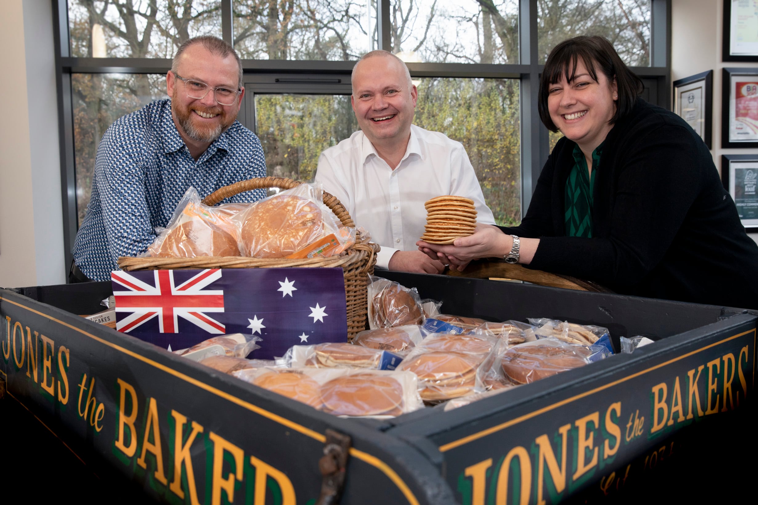 Jones Village Bakery creates jobs in Australia trade deal