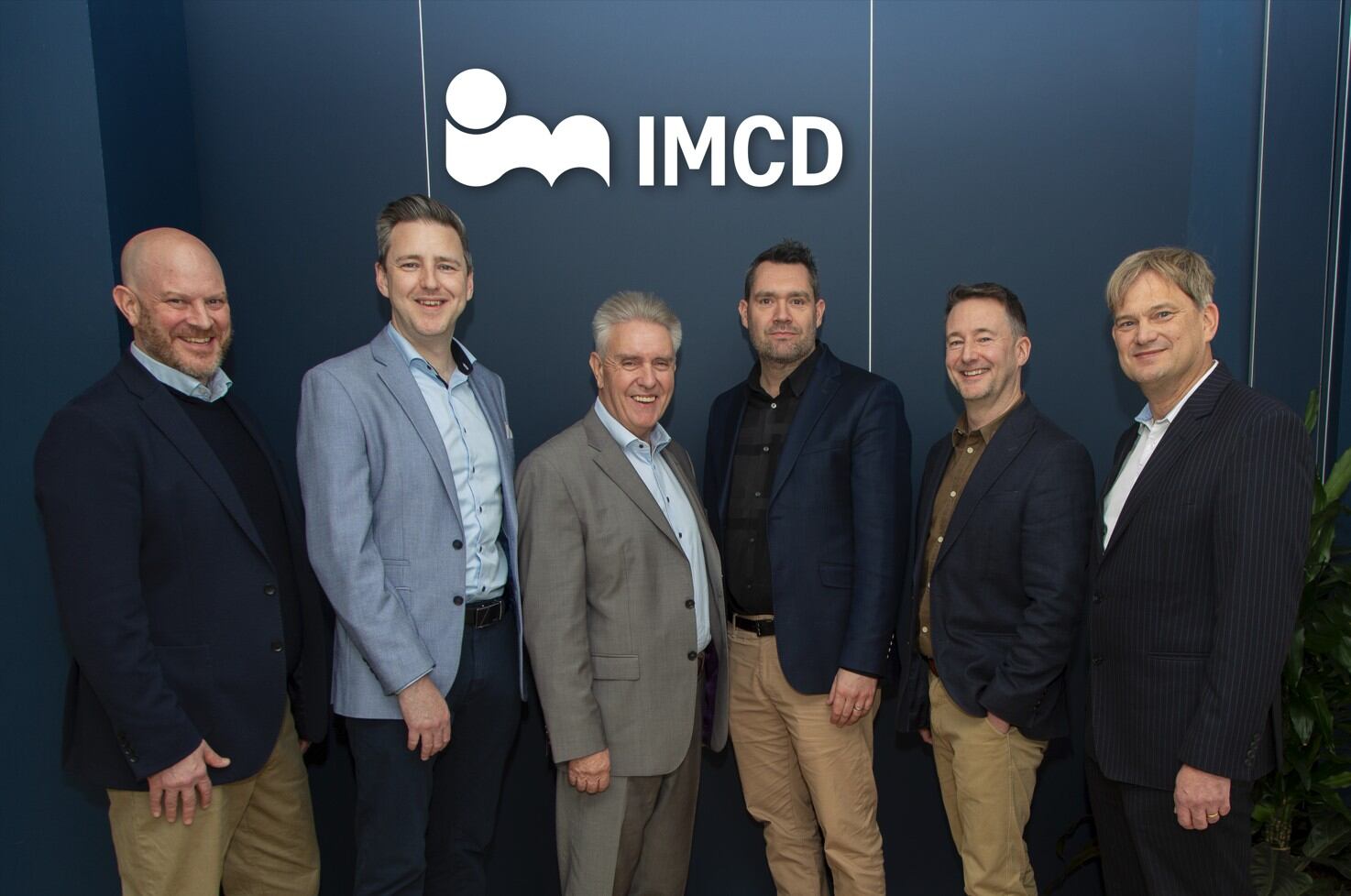 A corporate shot of a group of men