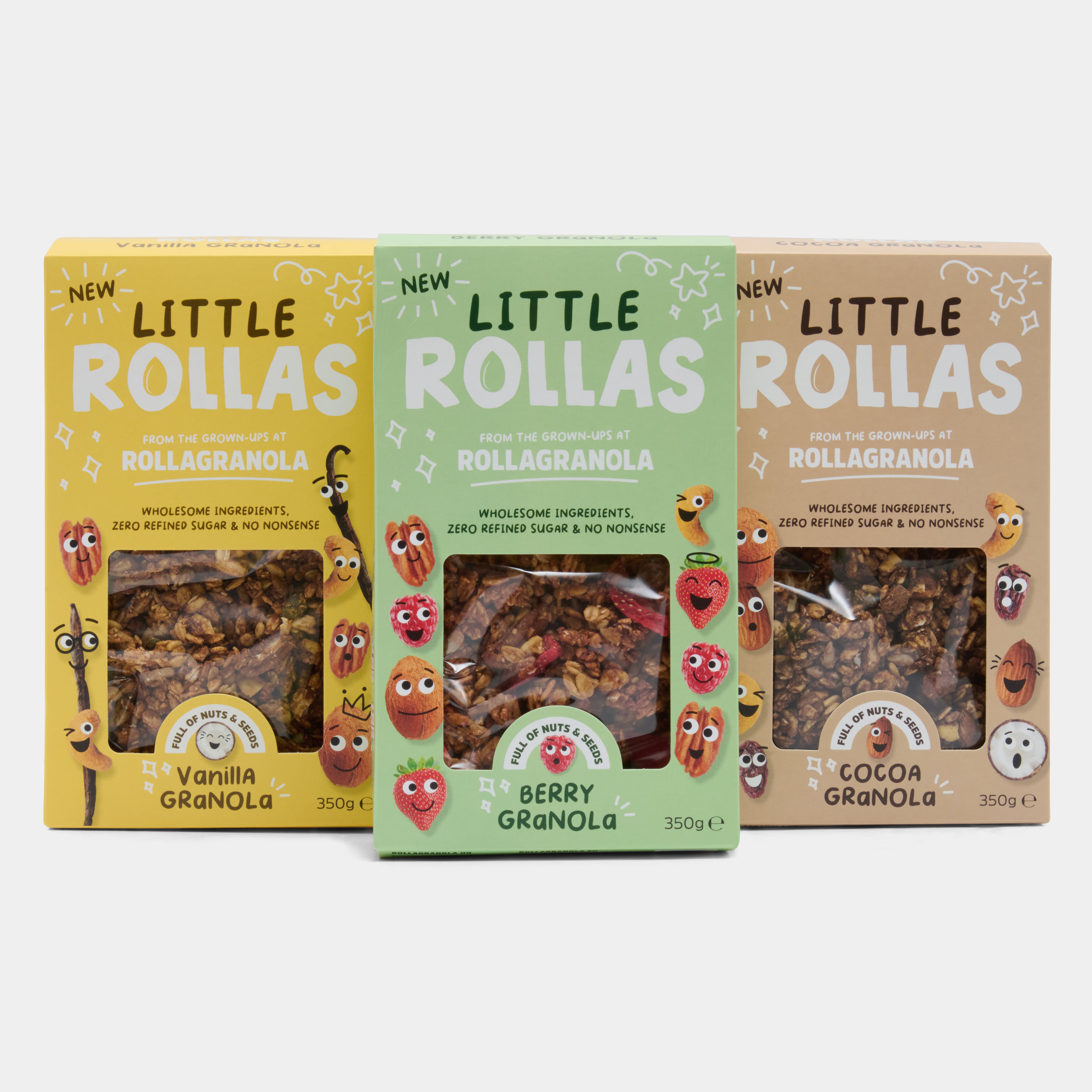 Little Rollas launches with three debut flavours.
