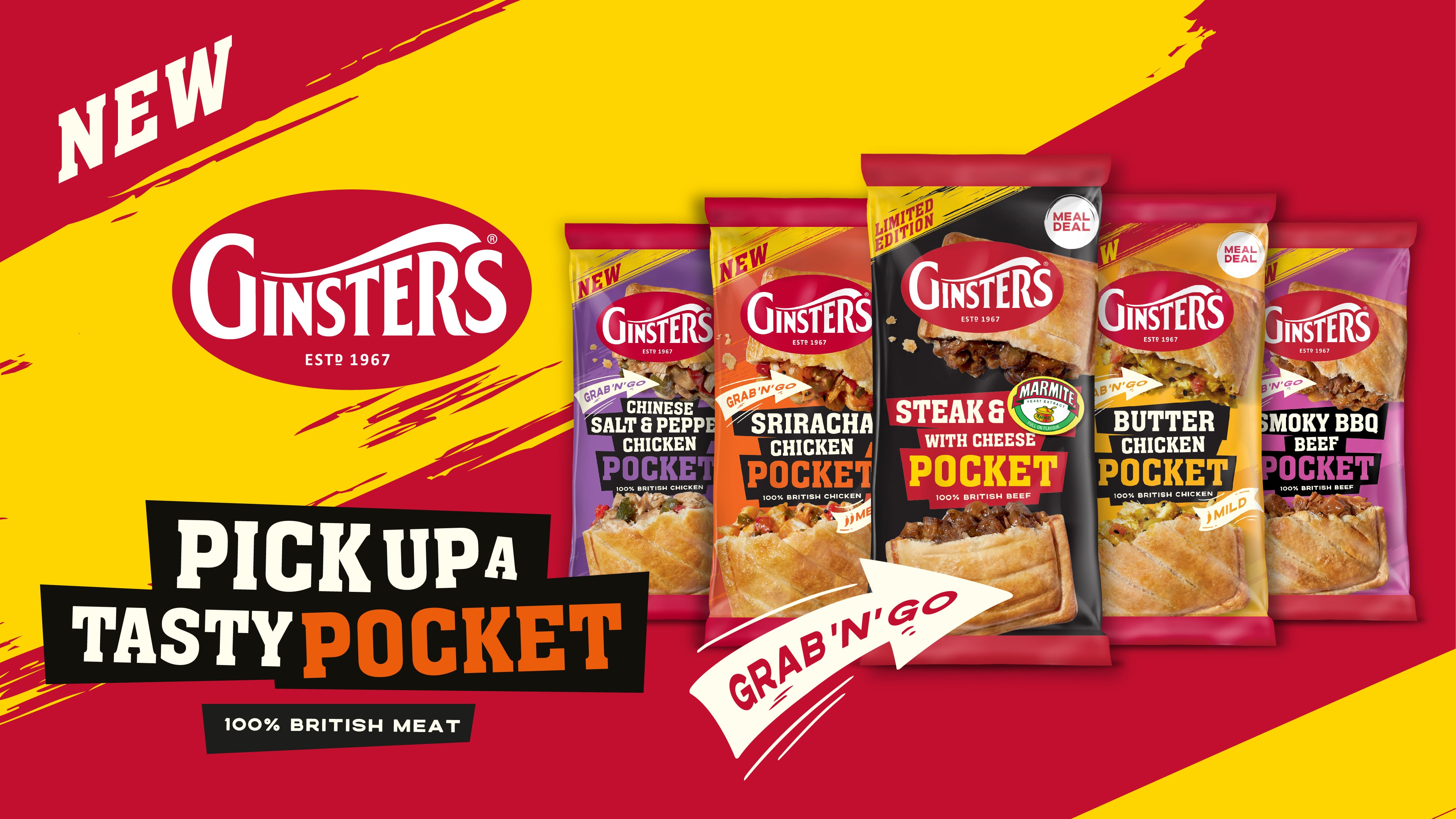 Street food flavours inspire new Ginsters range