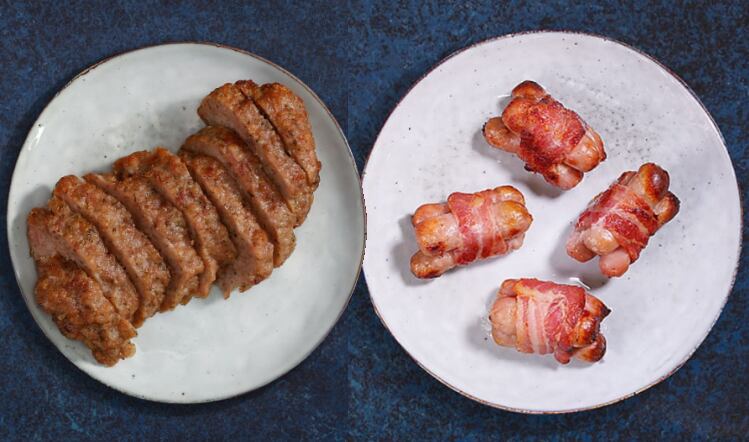 Giant pig in blanket leads Muscle Food range