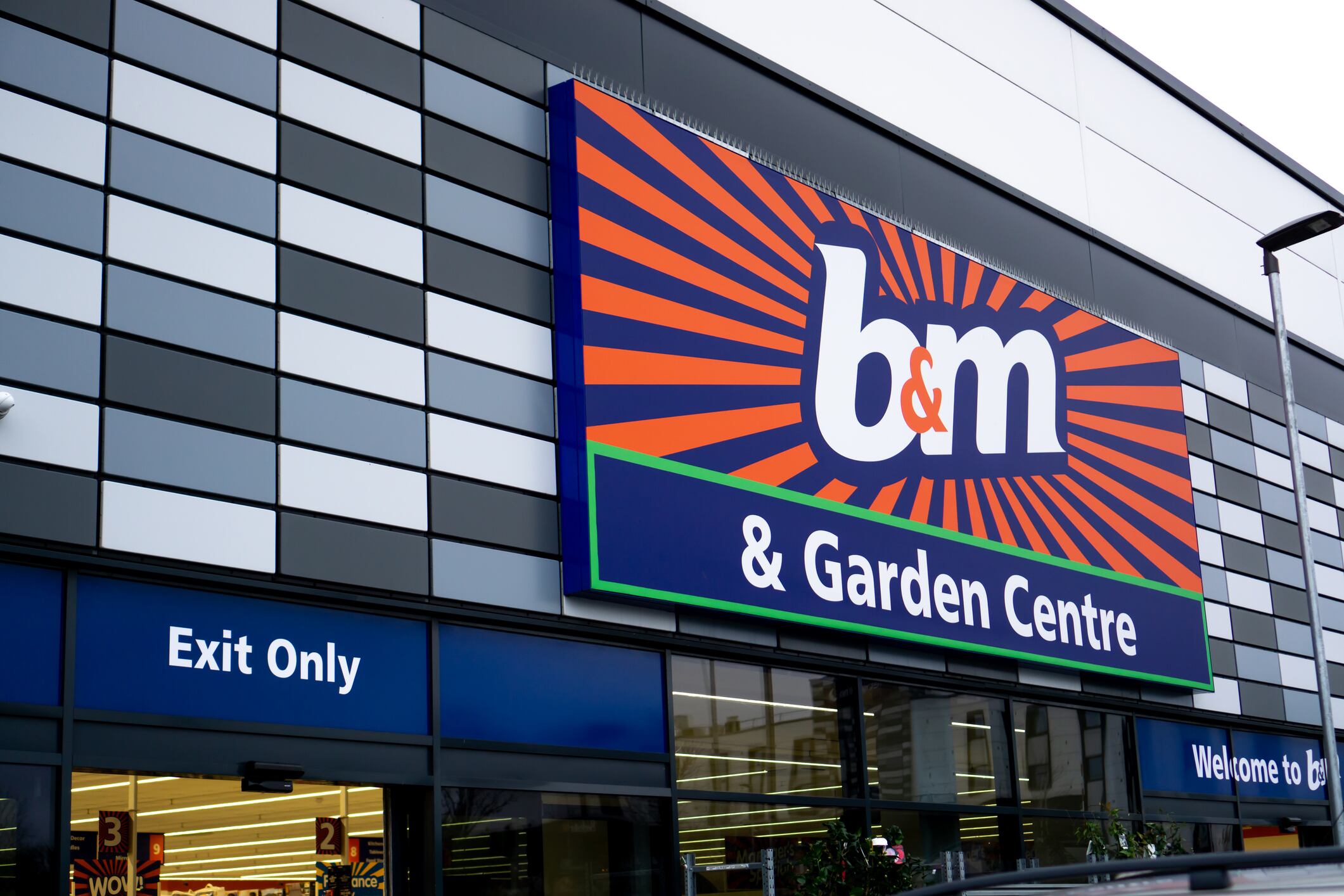 A B&M store.