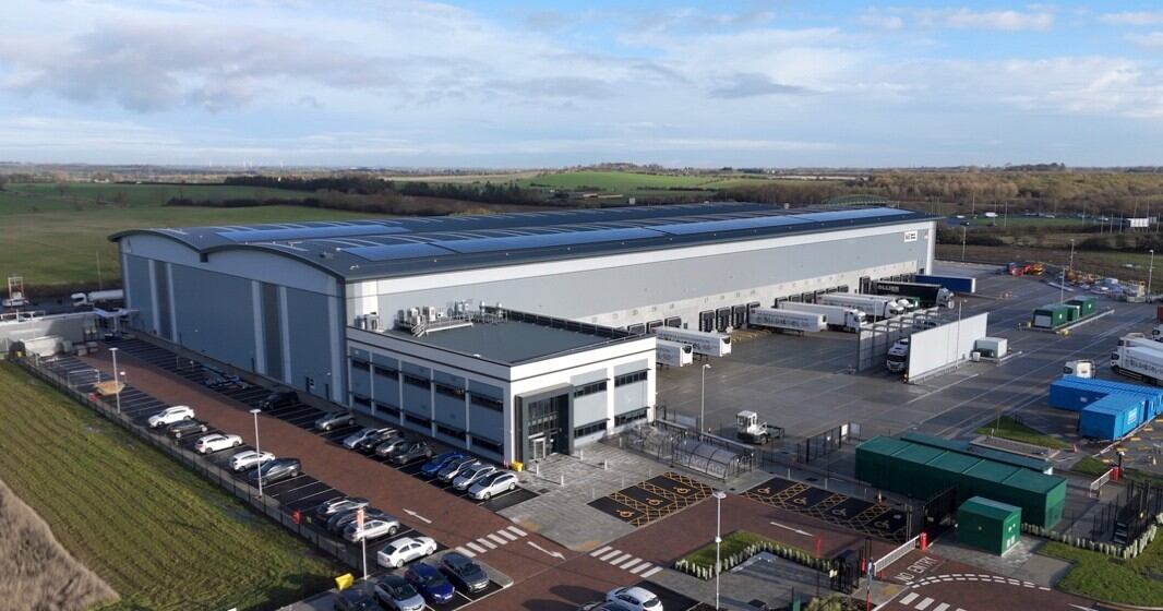 A food distribution centre