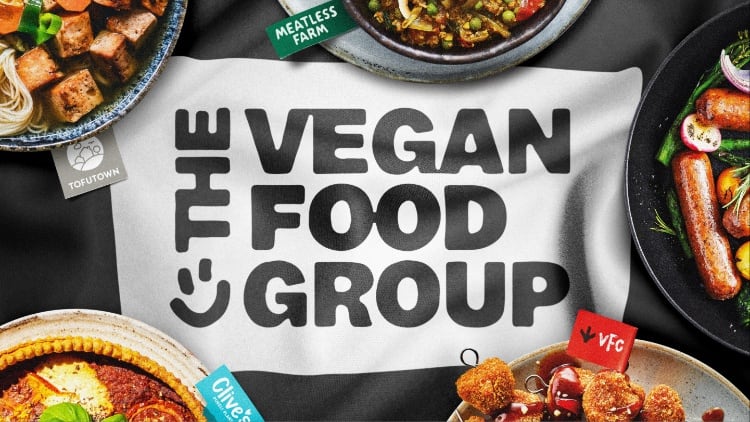 A Vegan Food Group banner