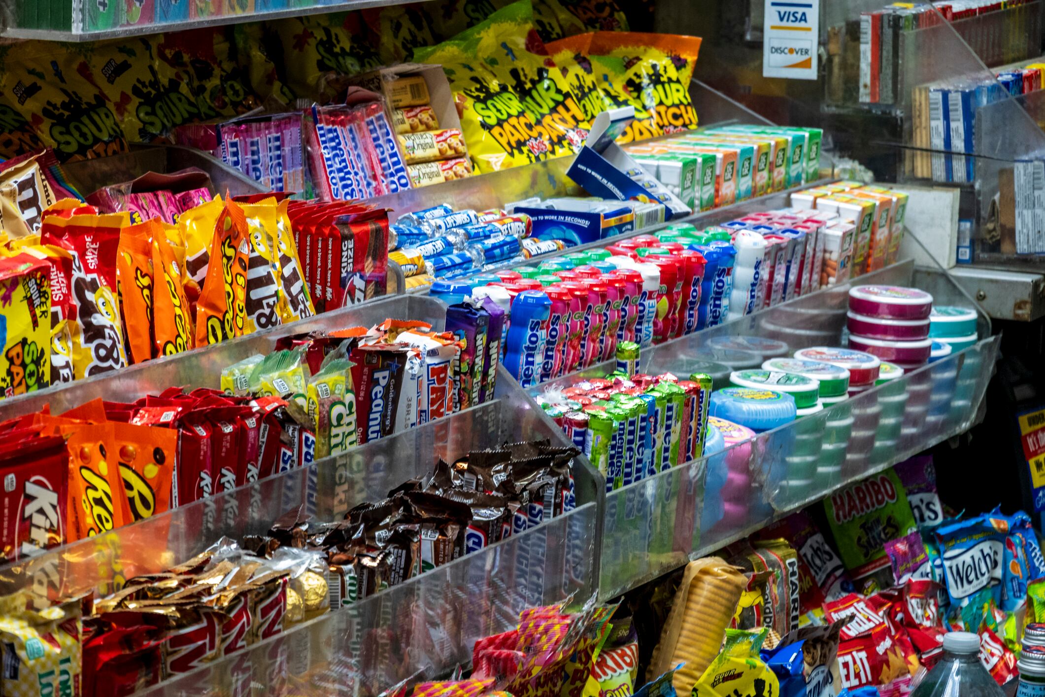 A confectionery aisle