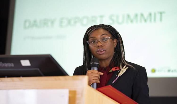 Badenoch: 'I am determined to ensure we remain world leaders in the dairy market.'