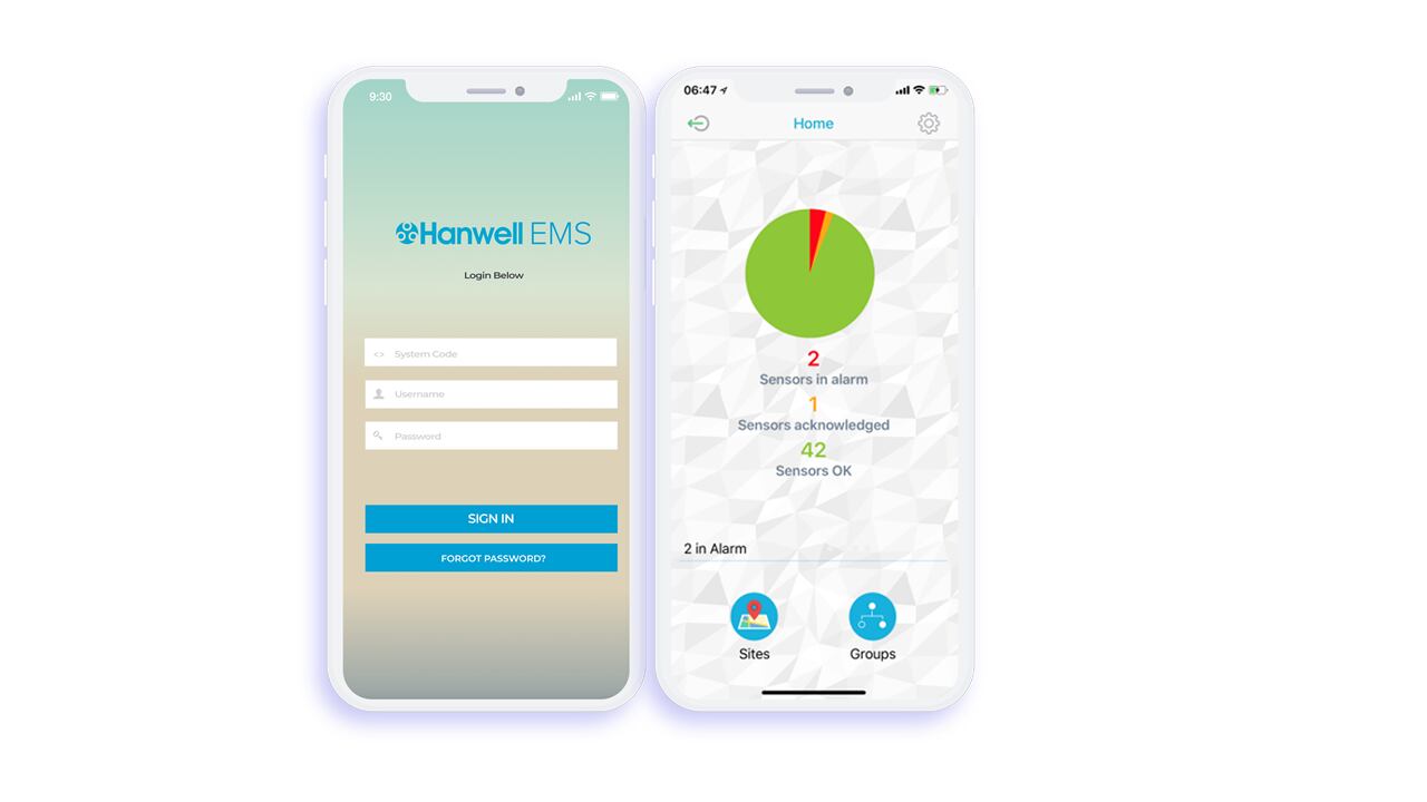 Hanwell adds mobile alarms app
