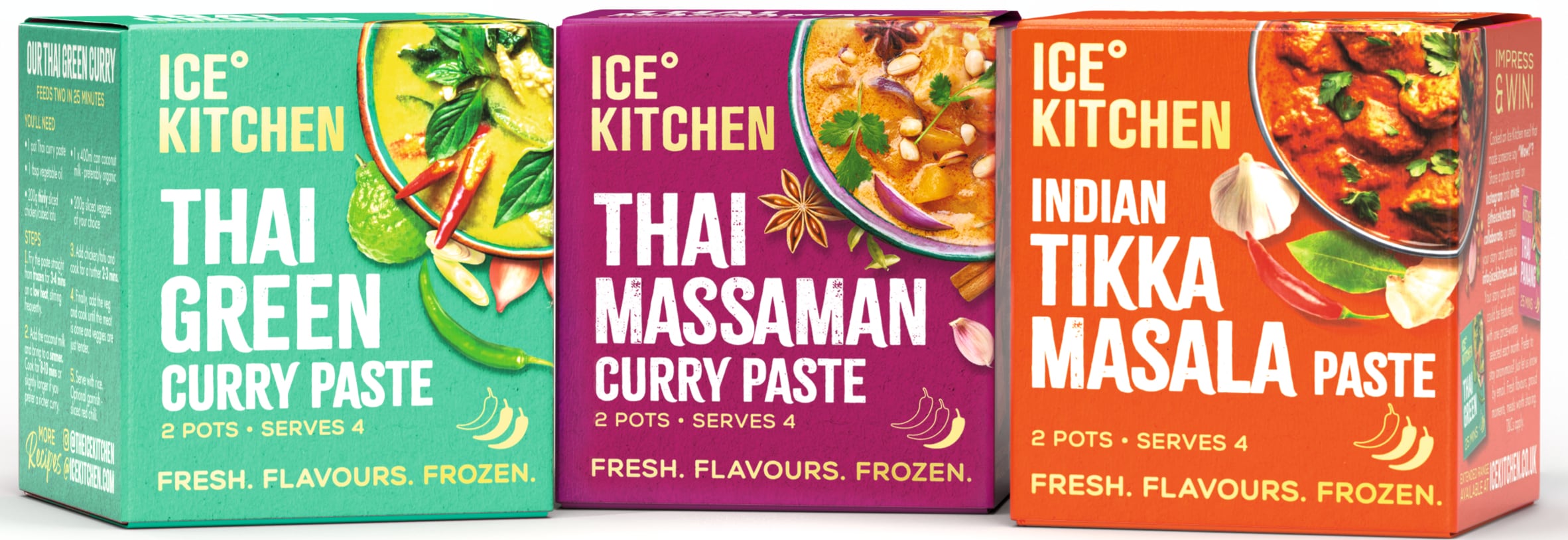 Thai curry pastes