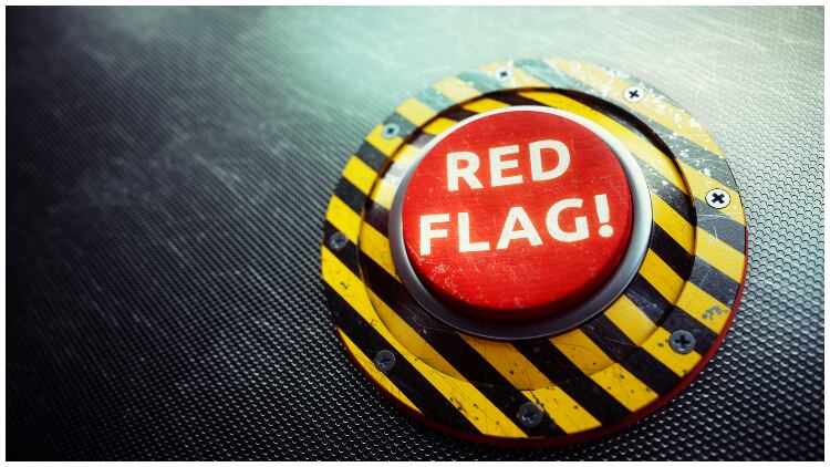 Red flags in the supply chain