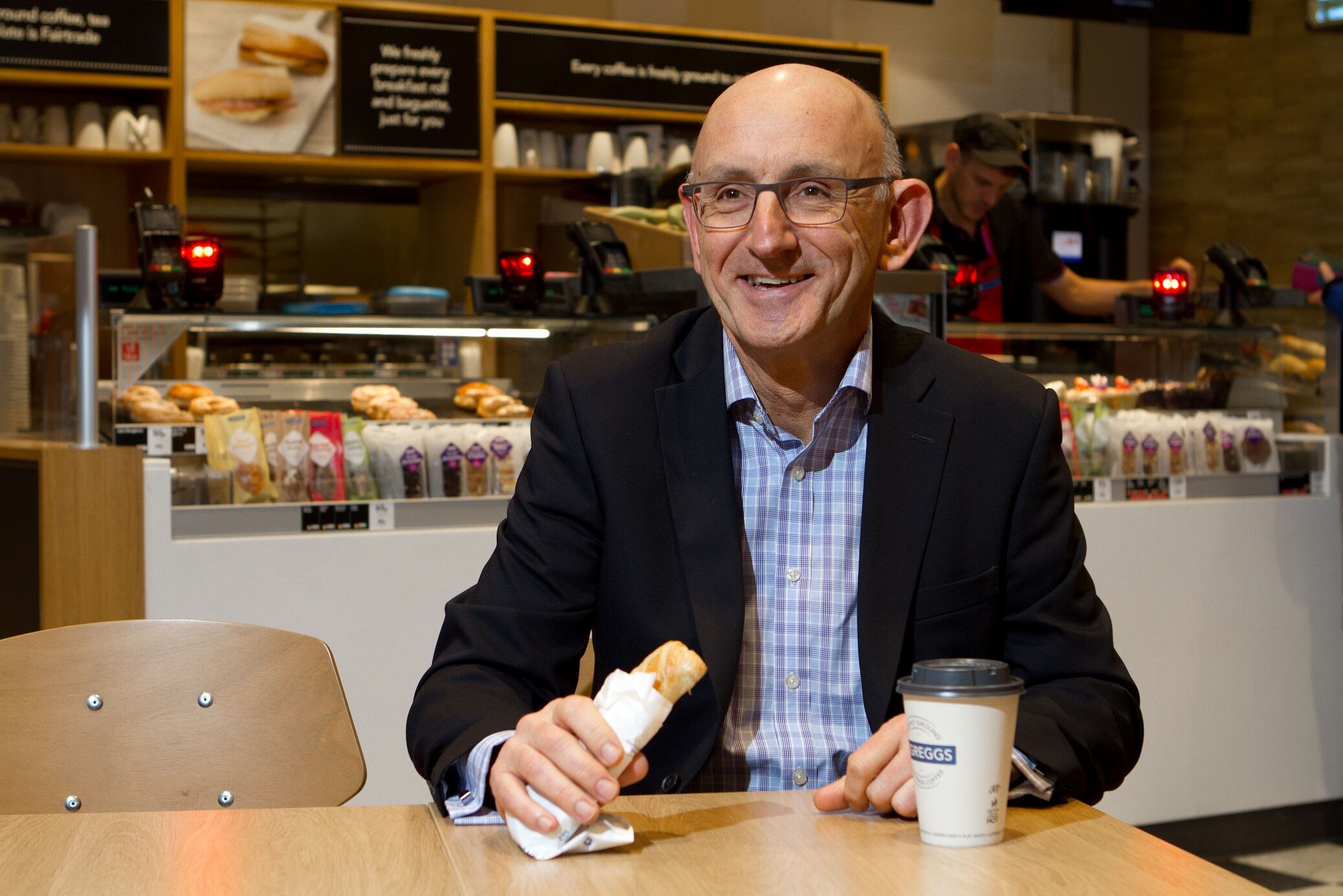 Greggs boss: Making consumer choices healthier