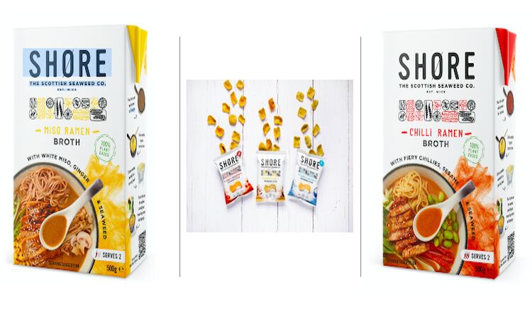 Six-figure sum investment to fund expansion of seaweed brand Shore