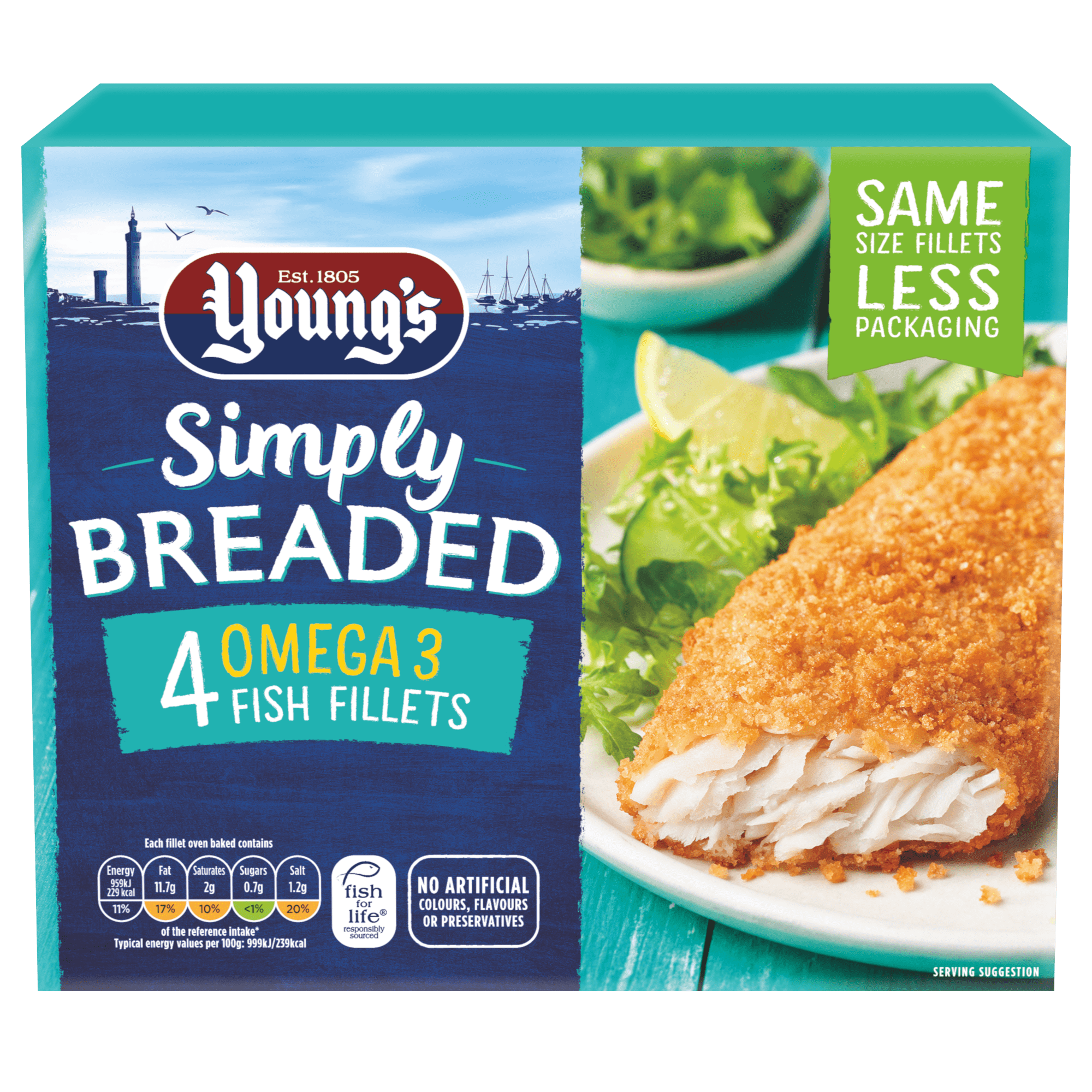 Young's Seafood ahead of schedule on packaging reduction