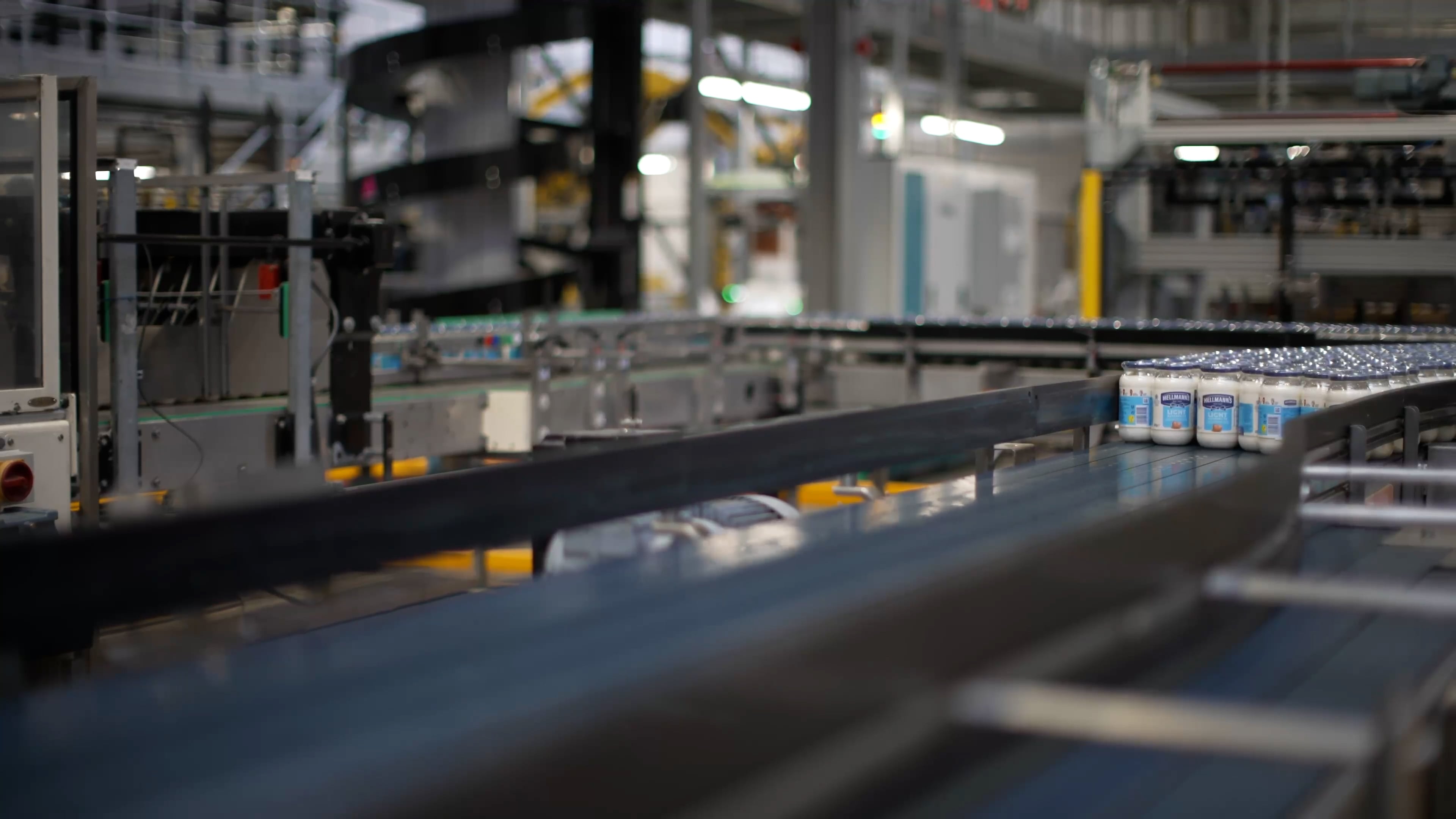Hellman's production line at Unilever Burton site.