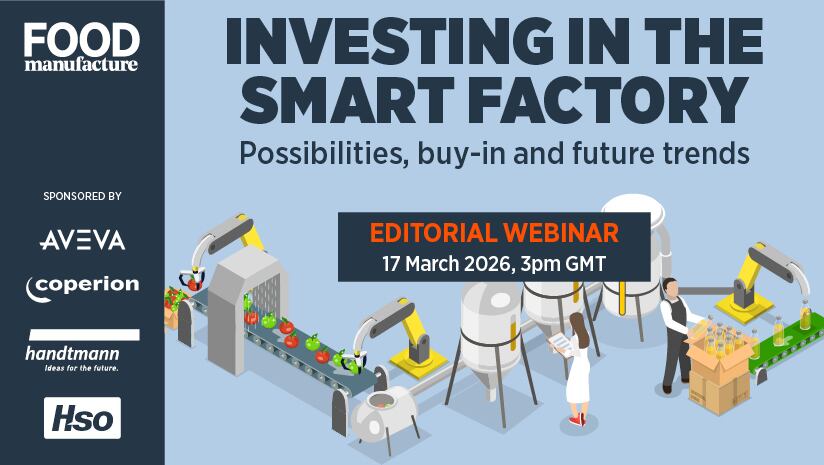 Smart production line cartoon.