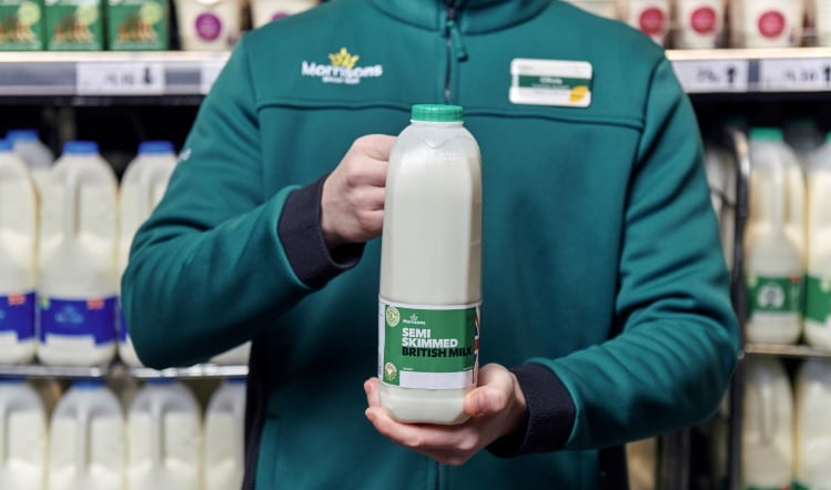 Morrisons scraps use-by dates on milk