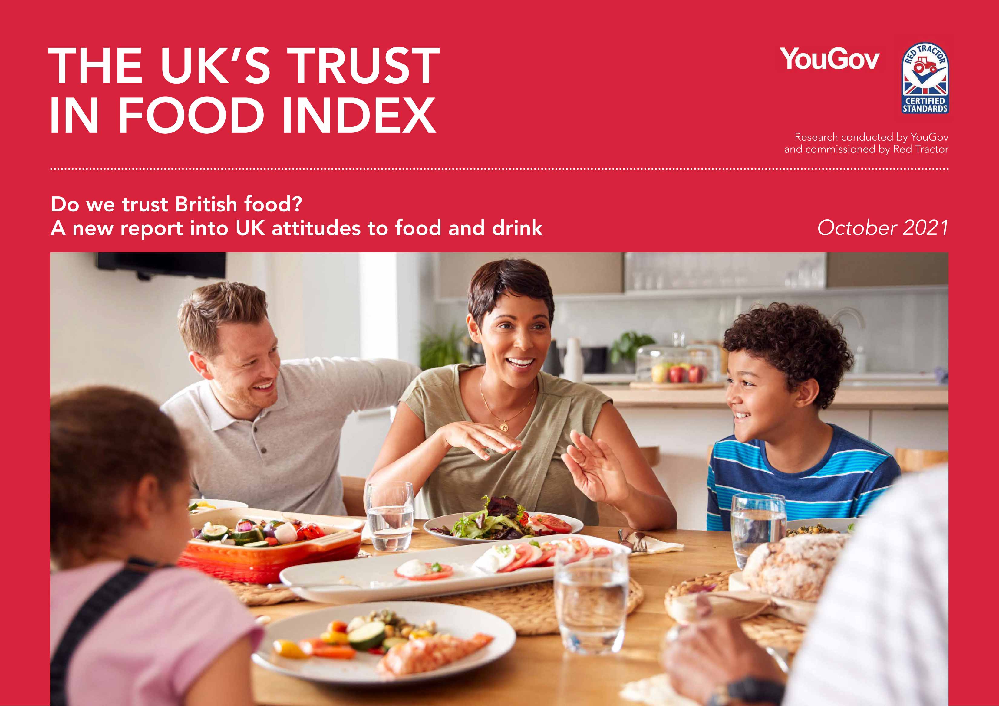 Trust in British food ‘overwhelmingly strong’: Red Tractor report 
