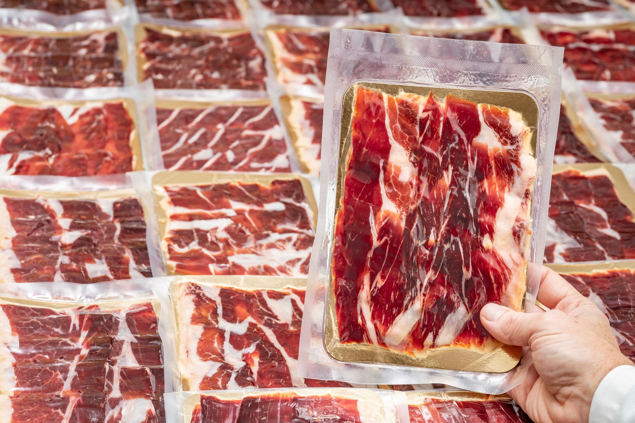 A pack of cured meat