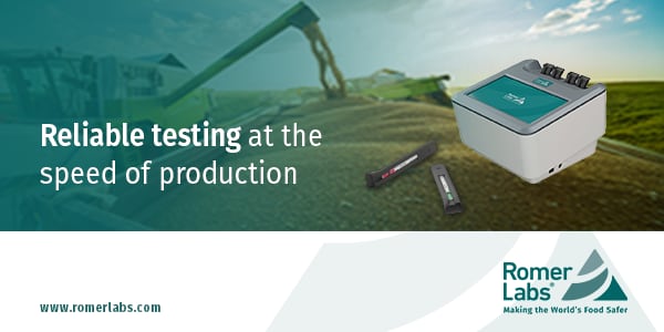 Reliable testing at the speed of production graphic supplied by Romer Labs