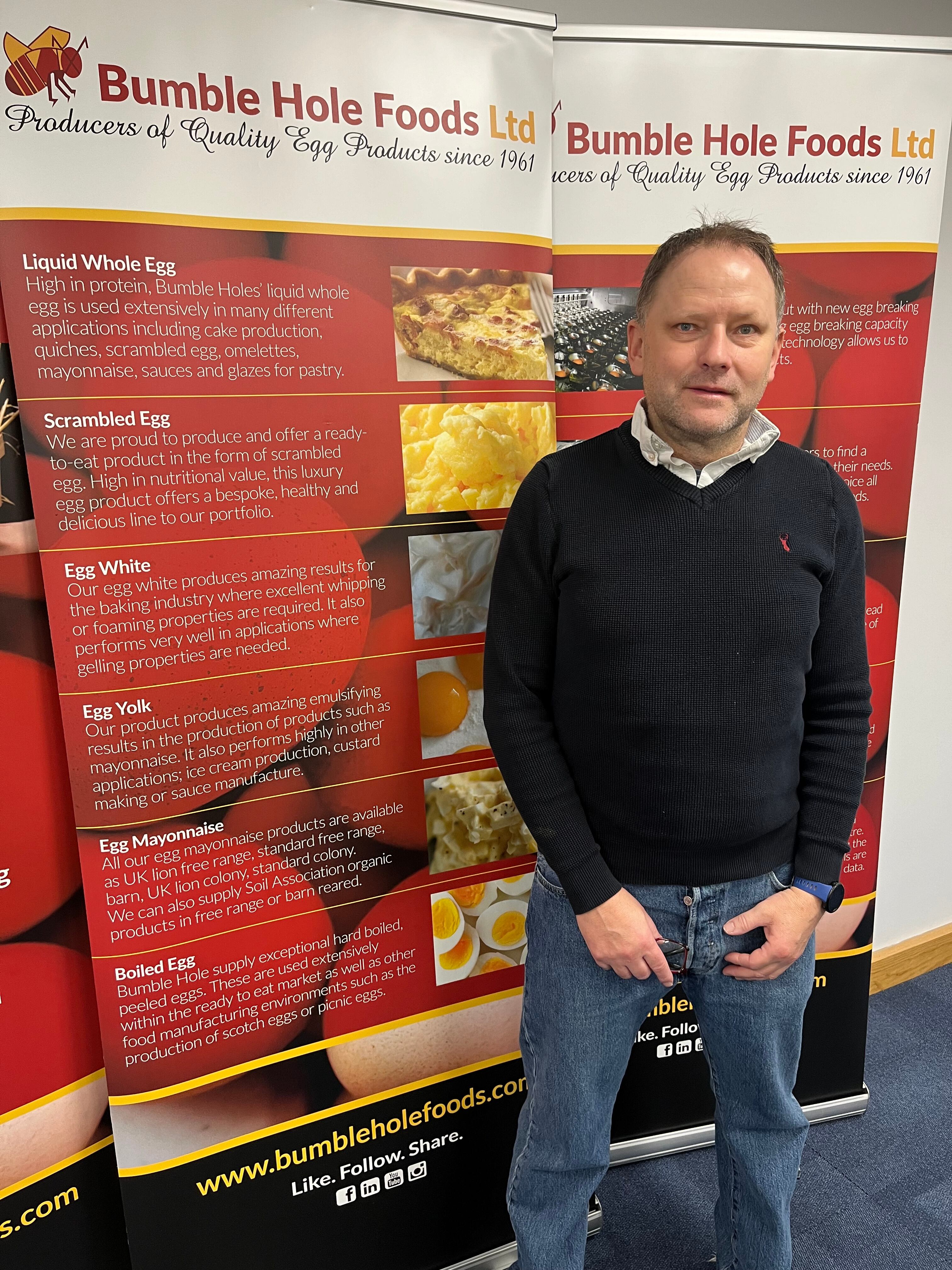 Andrew Hewston, former owner of Bumblehole Foods.