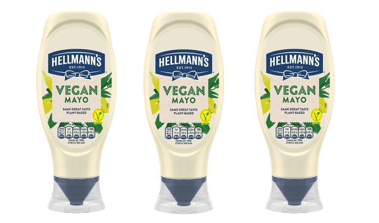 Vegan mayo goes squeezy