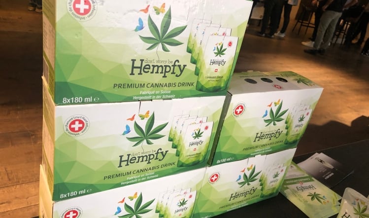 Cannabis infusion from Hempfy