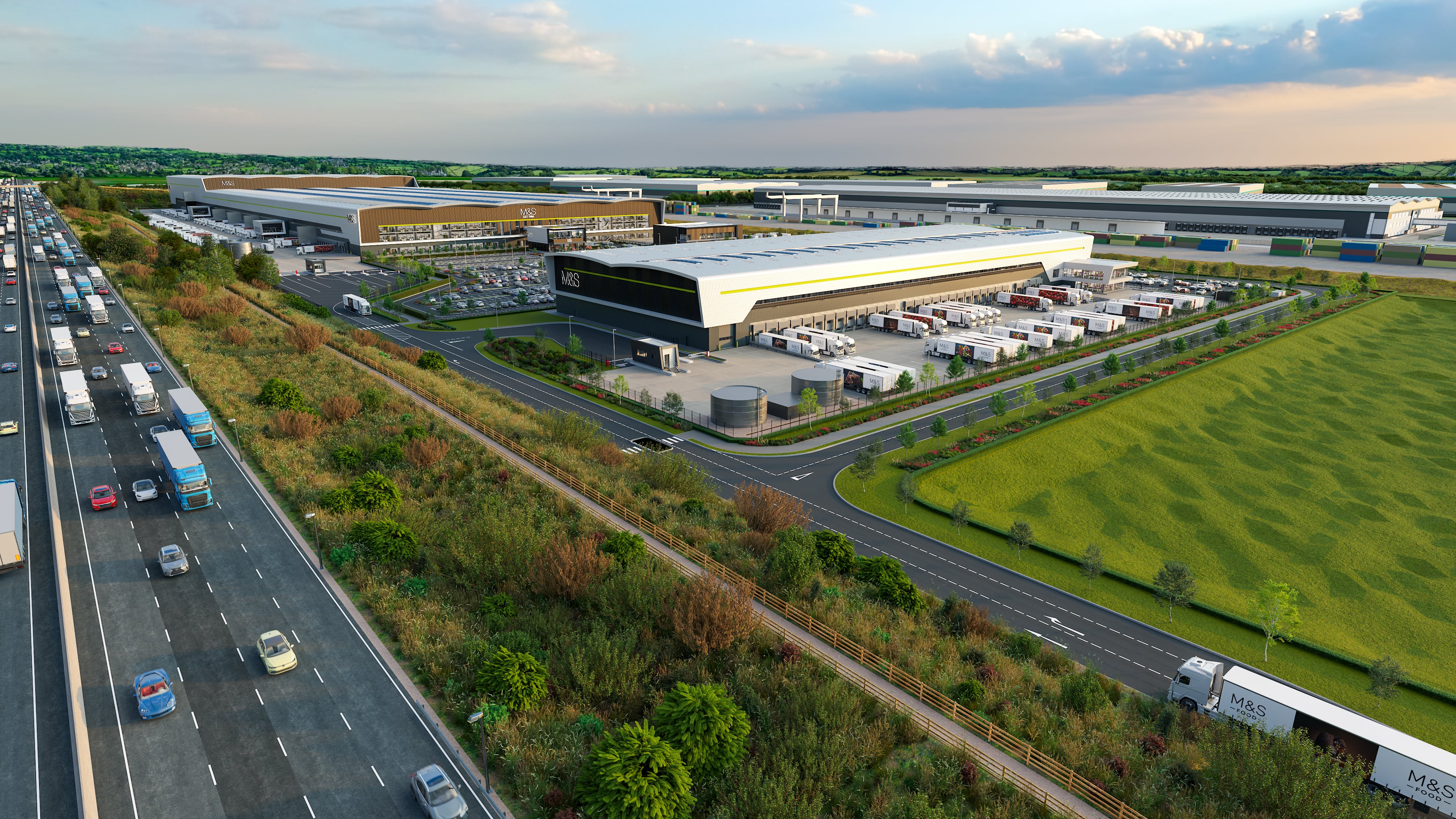 Marks & Spencer invests £340M into high-tech distribution centre