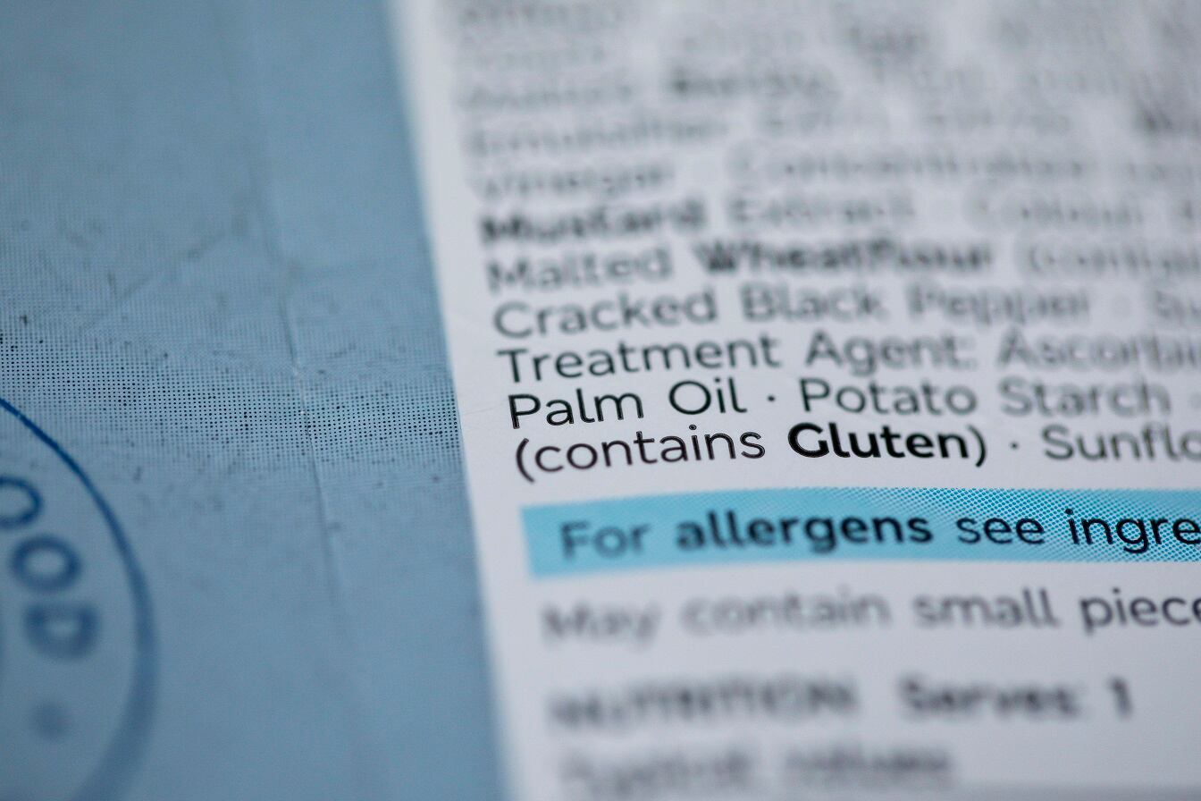 UK adults don't trust manufacturers' allergen labelling