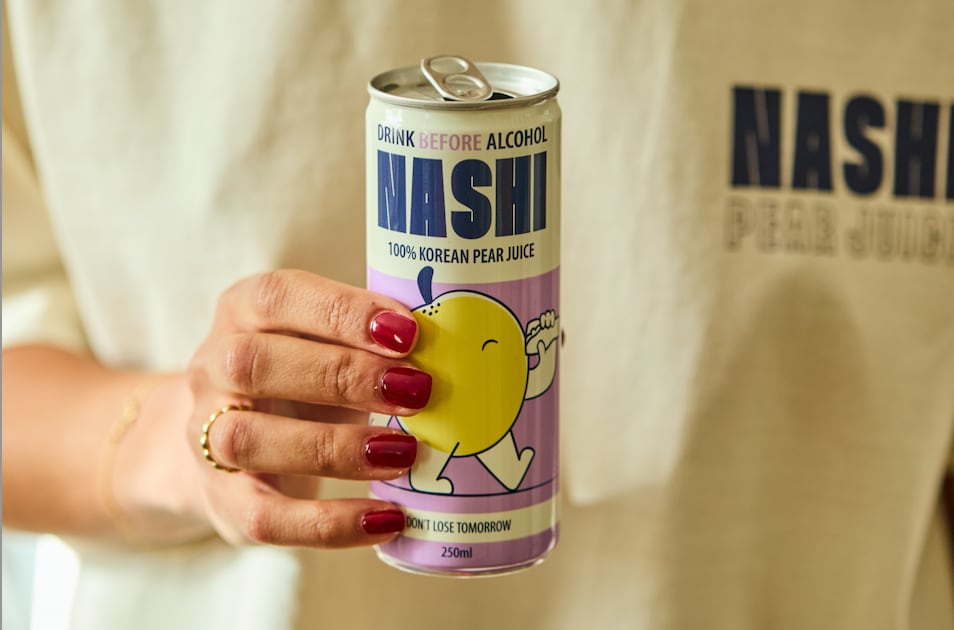 Each can delivers a 220ml dose of Korean pear juice, the amount that has been shown to support the body’s alcohol breakdown process.