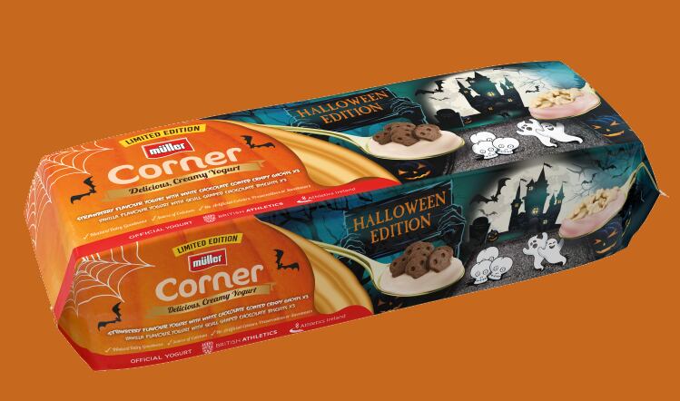 Ghosts and skulls haunt Müller yogurts