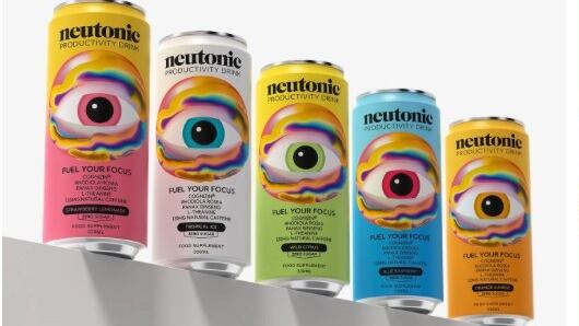 A selection of drinks and a corporate shot of two men