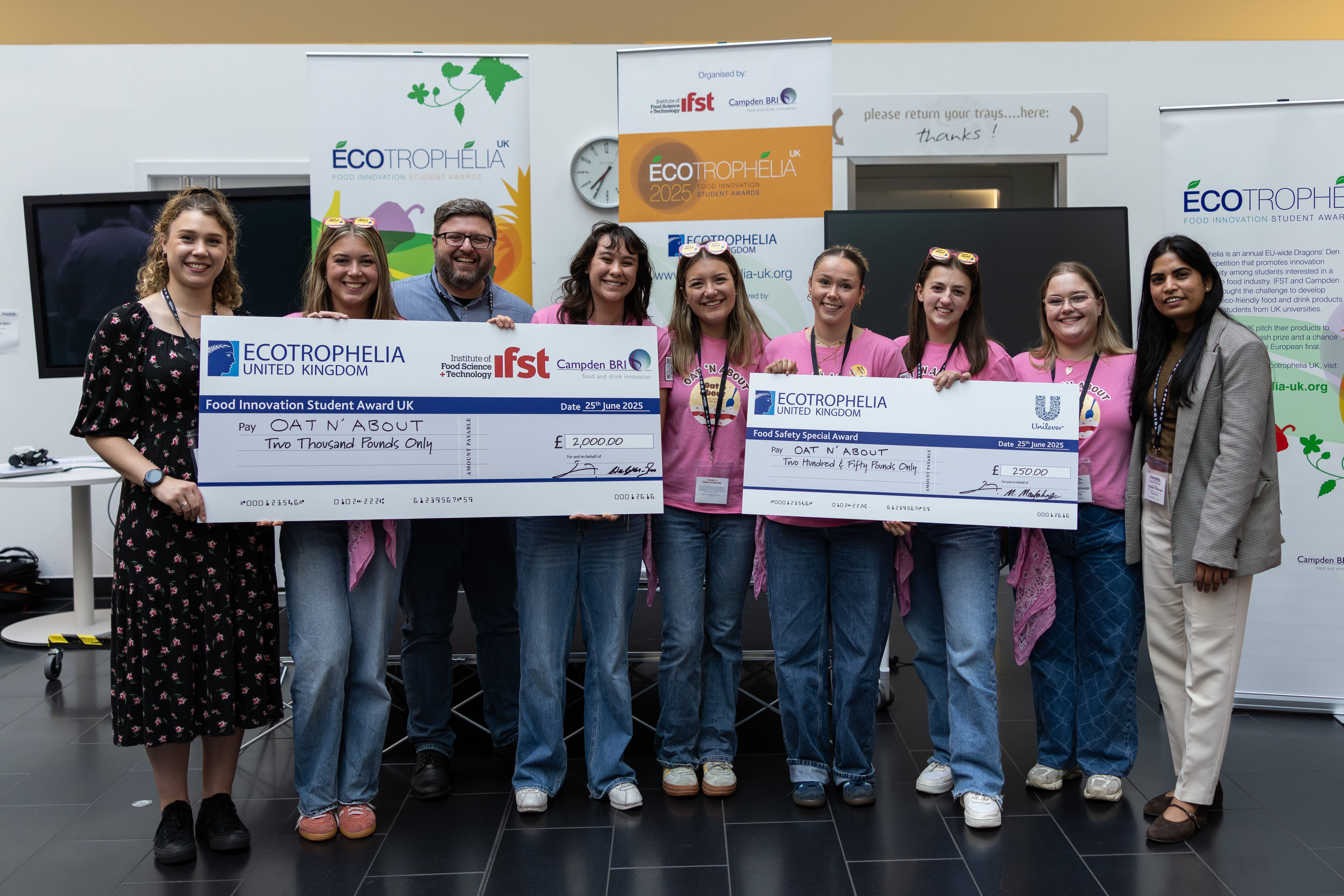 Winner unveiled for the 2025 Ecotrophelia UK competition