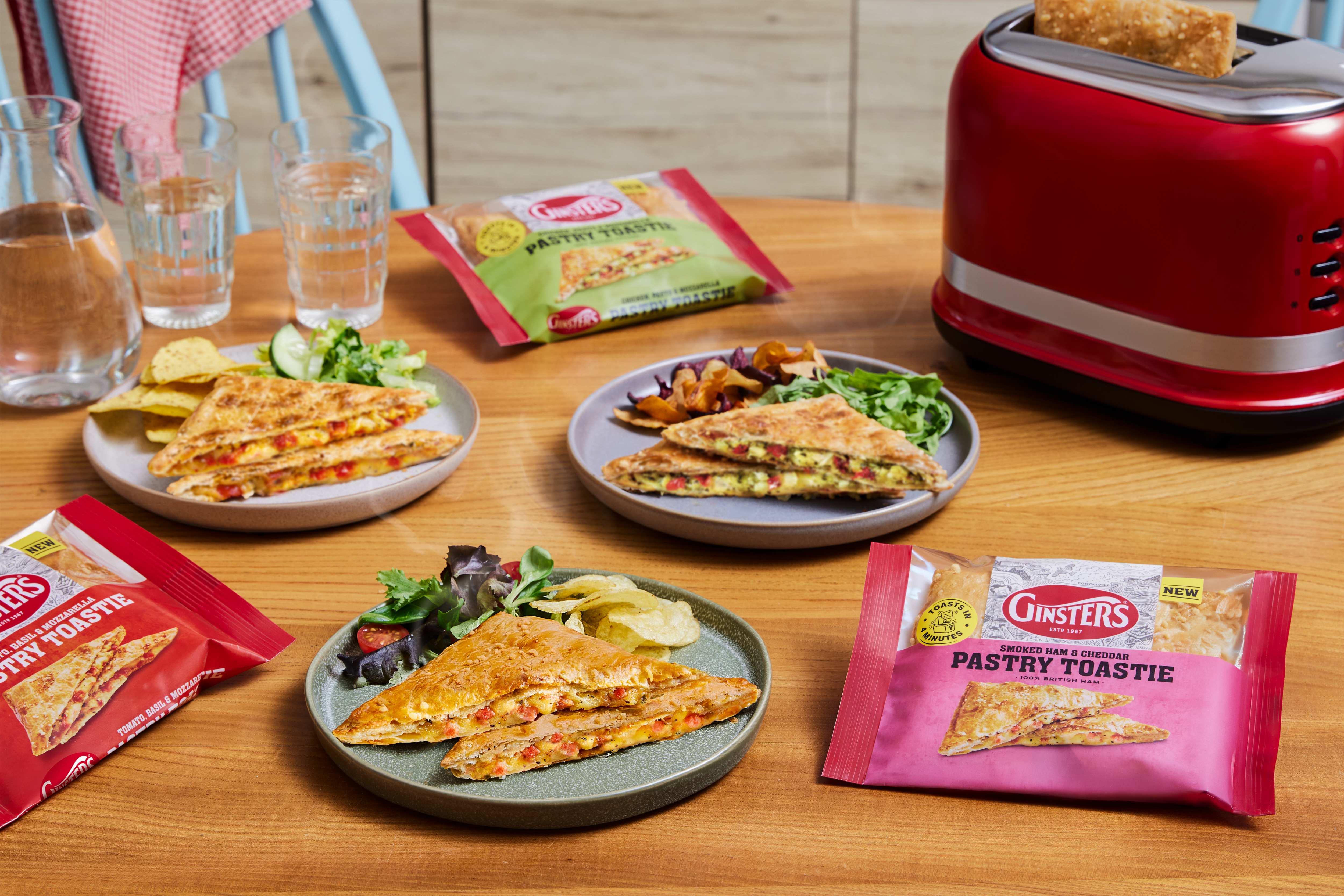 Ginsters creates hybrid pastry for new toastie launch