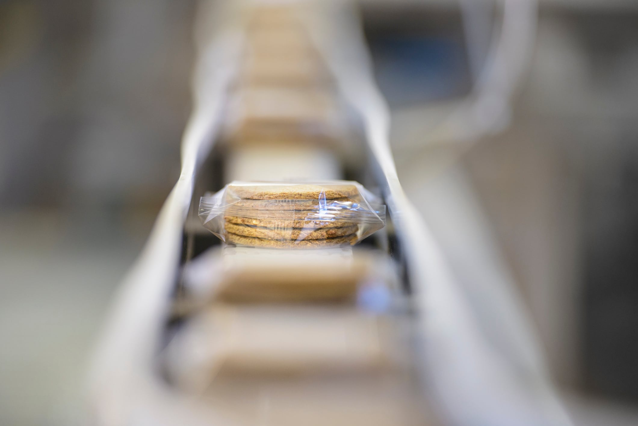 Packaged loaf of bread
