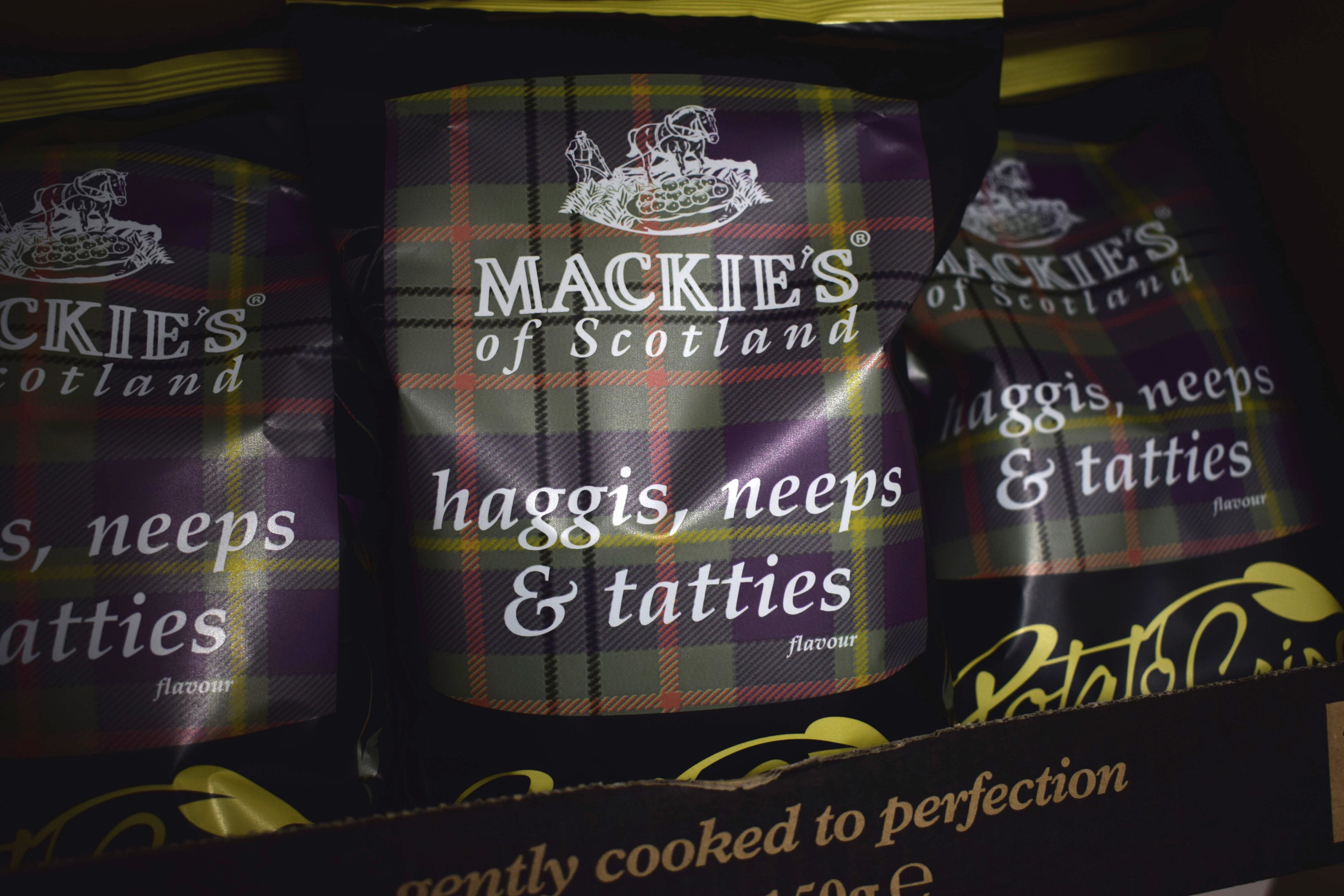 Haggis, neeps and tatties flavoured crisps hit store shelves