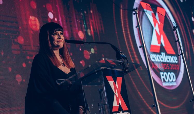 Excellence Awards host Ana Matronic