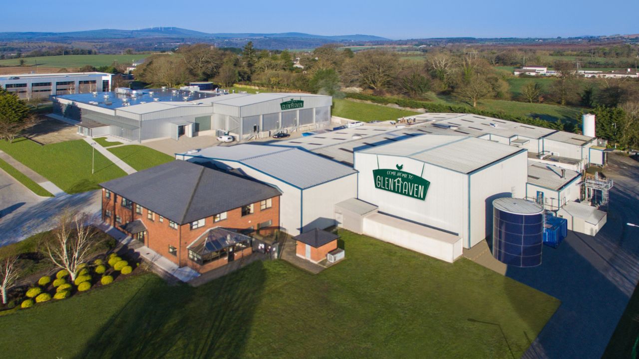 A chicken manufacturing facility