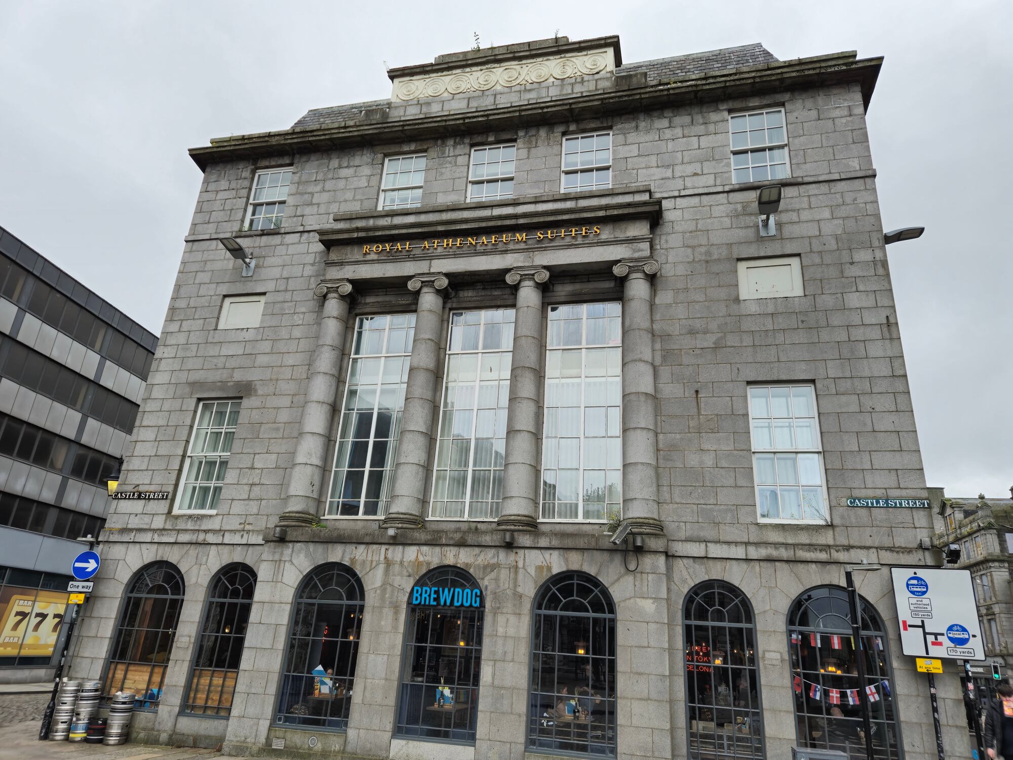 A Brewdog bar and restaurant facade
