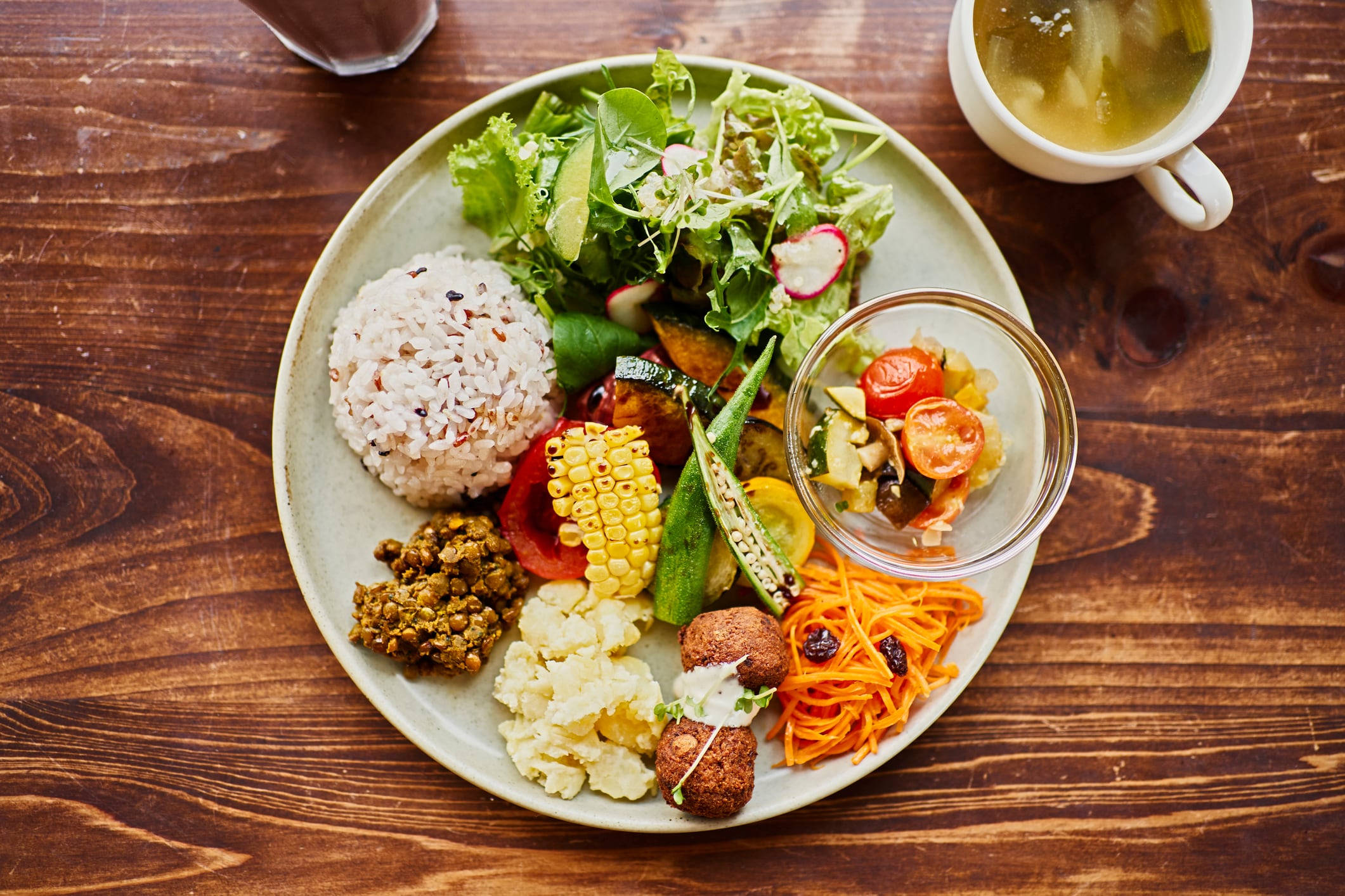 A healthy meal